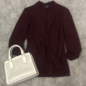 Burgundy Blazer
